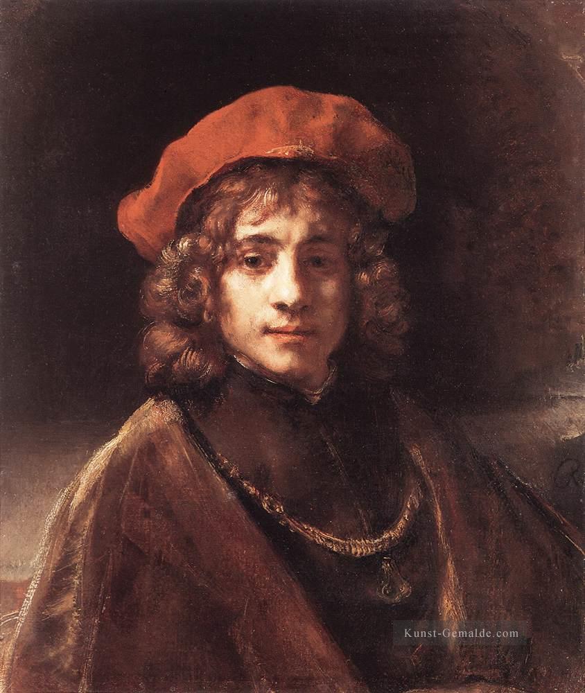 der Künstler Sohn Titus Rembrandts Ölgemälde